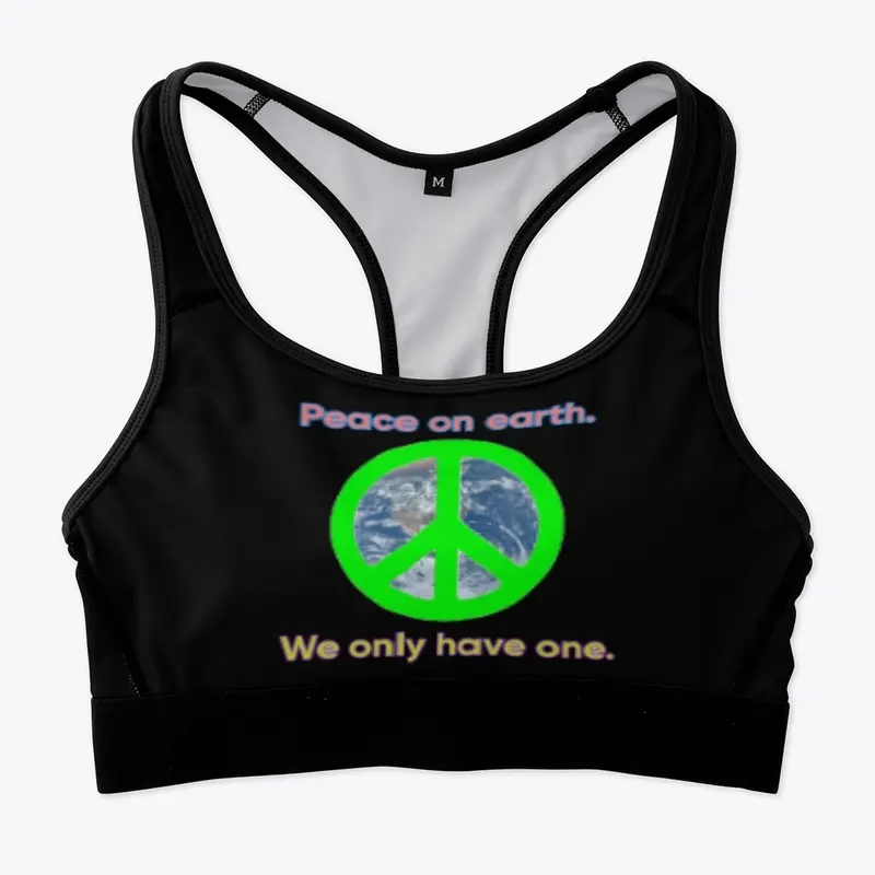 PEACE ON EARTH GREEN shirt