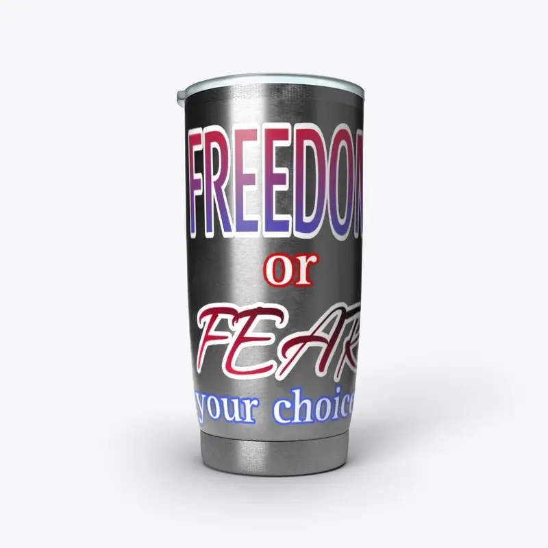 FREEDOM OR FEAR shirt